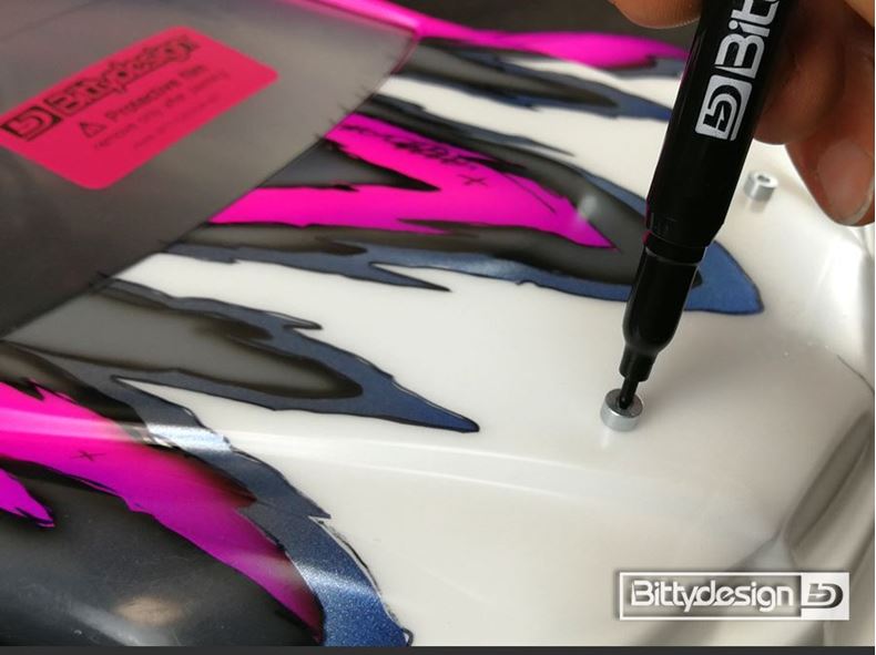 Bittydesign Body Post Marker Kit - Standard & Big Scale - BDBPMK