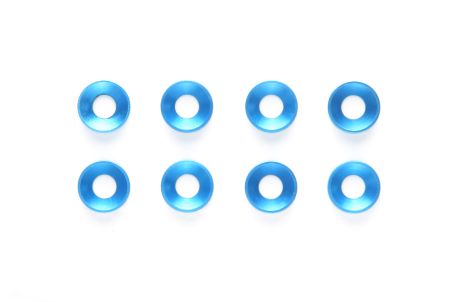 Tamiya 3mm ALU Washer blue (8) - RCXX - RC Racing Shop | RC Models | Tuning & Spare Parts for Professionals