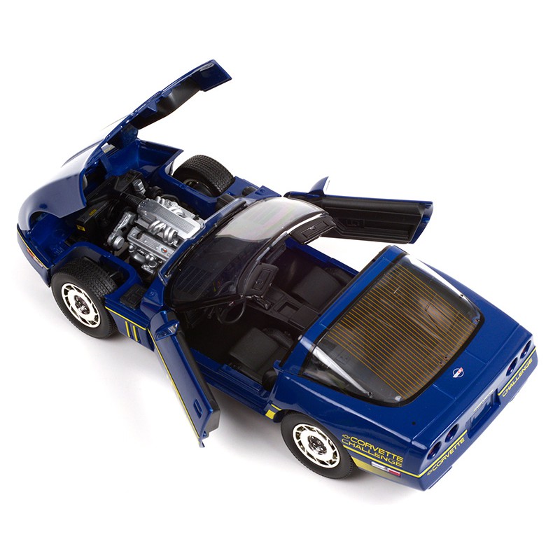 1988 Chevrolet Corvette C4 – Blue / Yellow 1/18 - 13597