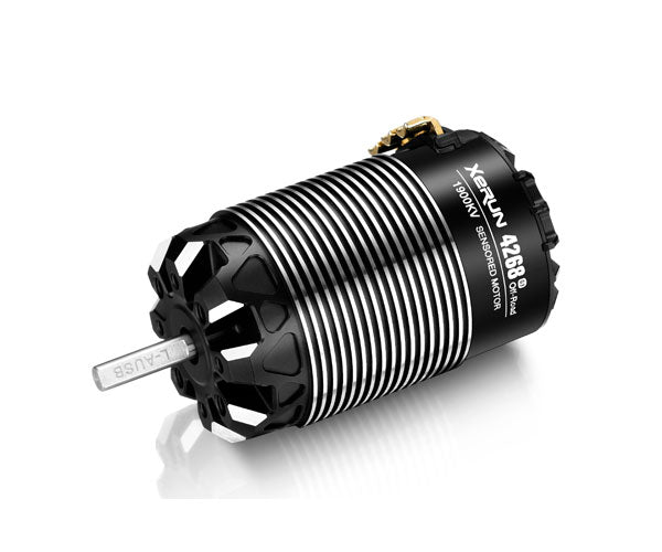 Hobbywing XeRun 4268SD 2200KV G3 Motor - Offroad - Black - RCXX - rc racing for professionals
