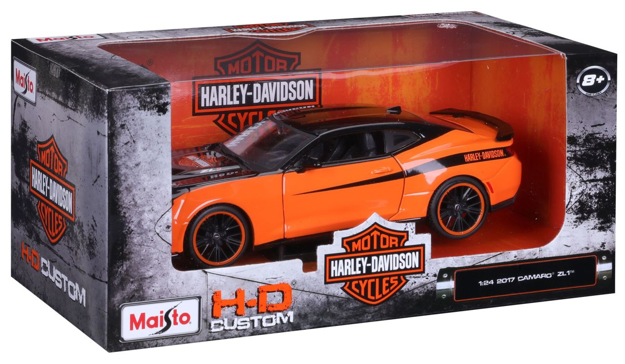 Chevrolet Camaro 2017 Harley Davidson 1/24 orange - RCXX - RC Racing Shop | RC Models | Tuning & Spare Parts for Professionals
