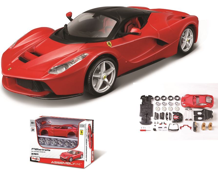 Kit 1/24 Ferrari LaFerrari rot - RCXX - RC Racing Shop | RC Models | Tuning & Spare Parts for Professionals