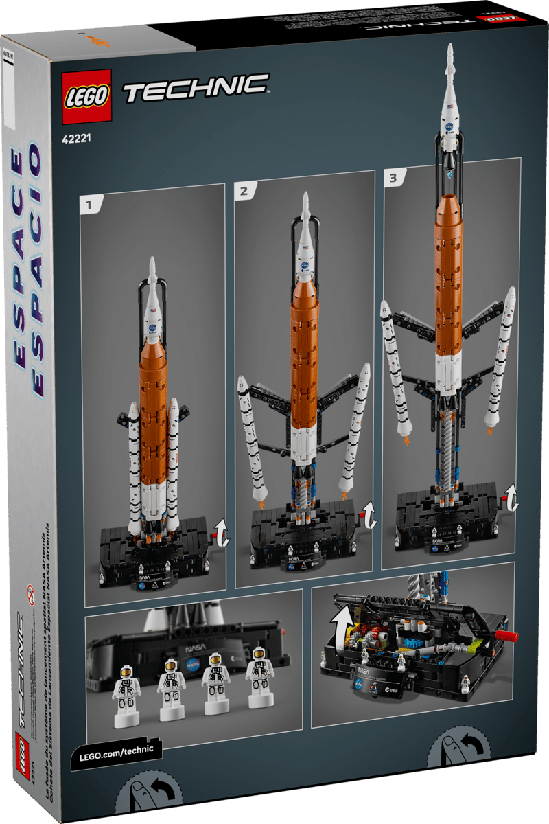 Fusée du système de lancement spatial Artemis de la NASA LEGO Technic - 42221