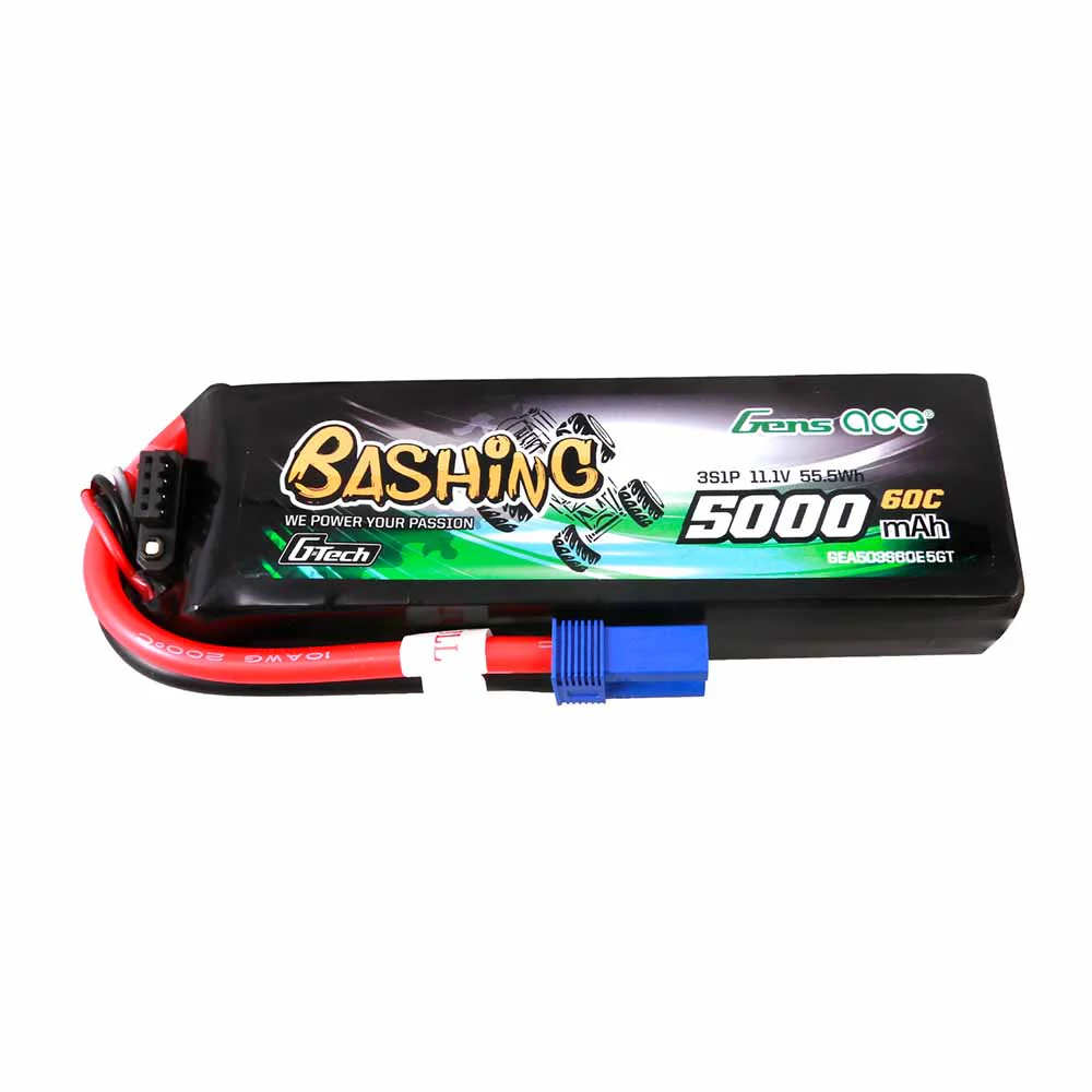 GensAce Bashing LiPo 3S 5000 mAh 137x41x24mm
