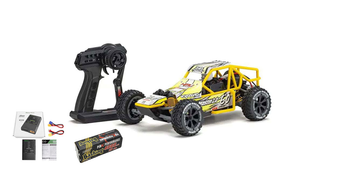 COMBO Kyosho SandMaster T2 Lipo (PP3-2S4000-D/GEA60WE2)