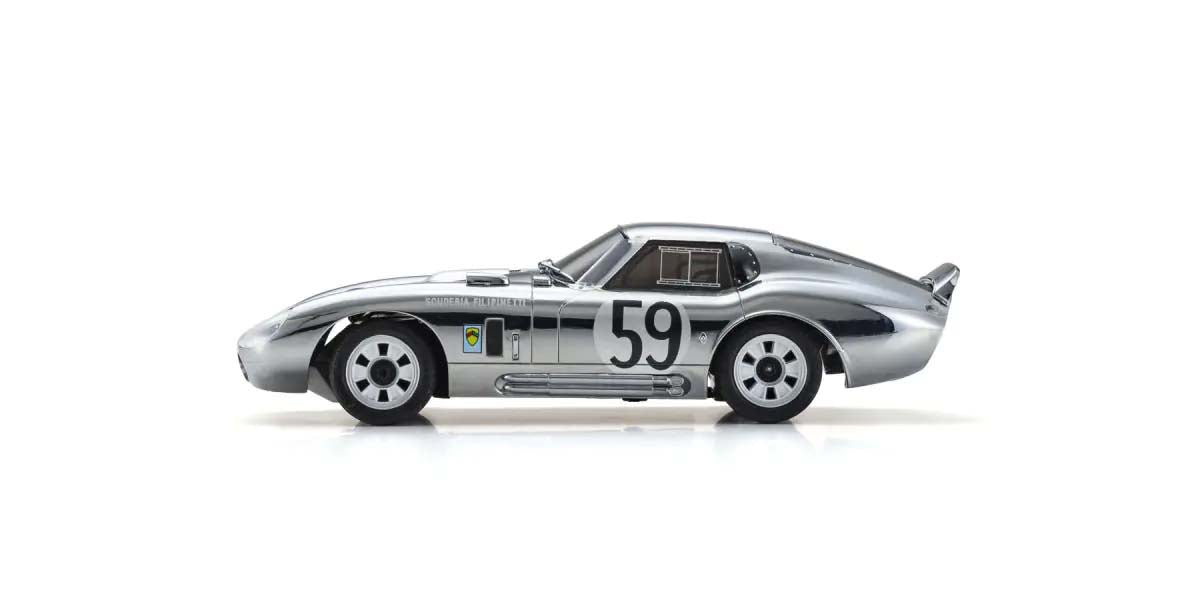 Kyosho First Mini-Z 1:28 Shelby Cobra Daytona Chrome