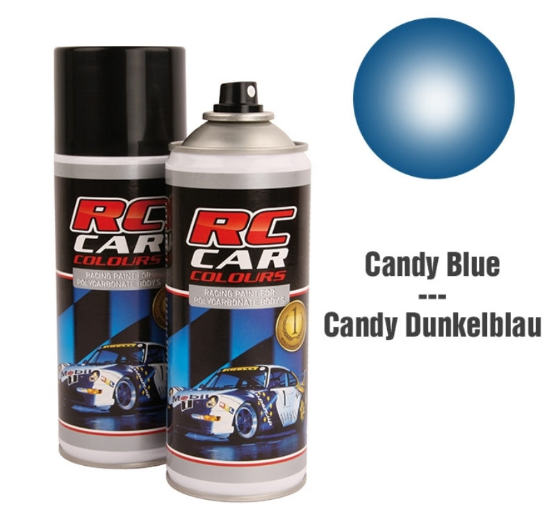 RC Car Colours CANDY DARK BLUE 021 Lexan Colour Spray 150ml - PRC01021 - RCXX - rc racing for professionals