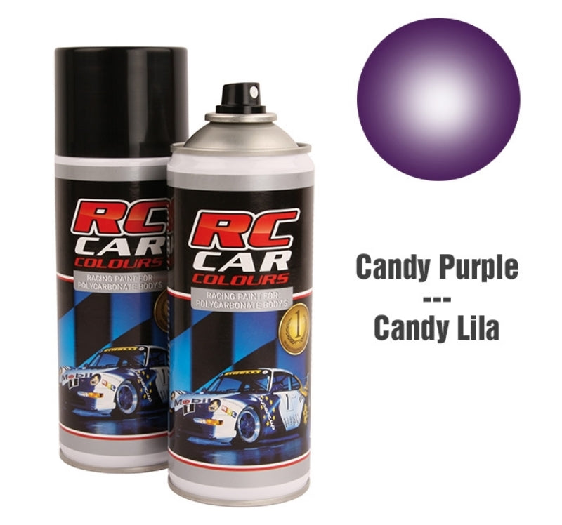 RC Car Colours CANDY ICE PURPLE 024 Lexan Colour Spray 150ml - PRC01024 - RCXX - rc racing for professionals