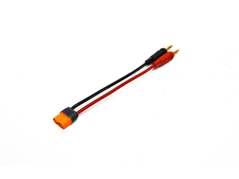 Spektrum Charging Cable IC3 Female - 4mm Male Bullets 13AWG (15cm) - SPMXCA304 - RCXX - RC Racing Shop | RC Models | Tuning & Spare Parts for Professionals