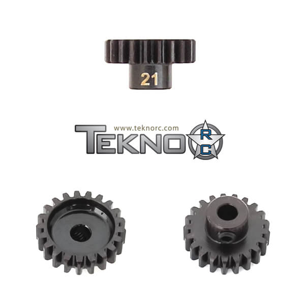Tekno M5 Pinion Gear (21t, MOD1, 5mm bore, M5 set screw) - TKR4181