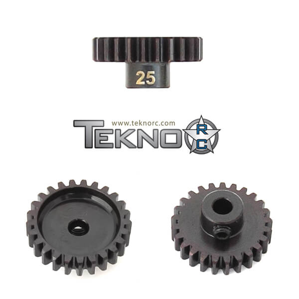 Tekno M5 Pinion Gear (25t, MOD1, 5mm bore, M5 set screw) - TKR4185