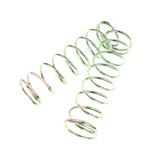 Tekno Shock Spring Set (1.6 x 9.0T, 80mm, pink, 4.80 lb/in) - TKR6090
