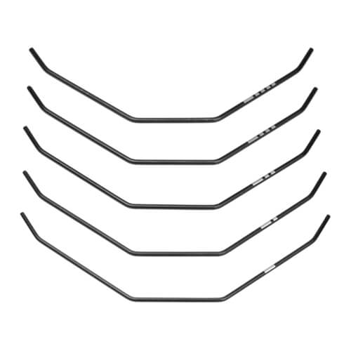 Tekno Sway Bar Set (front, bars only, 1.5, 1.6, 1.7, 1.8, 1.9mm, EB410/ET410) - TKR6624