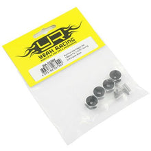 Kit d'adaptateurs hexagonaux en aluminium 12x5mm pour crawler RC 1/10 Touring Drift (noir)