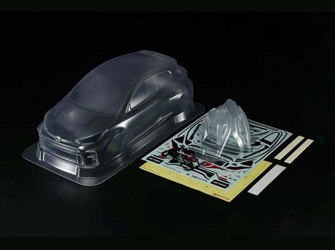 Tamiya Toyota GR Yaris Body Parts Set - RCXX - RC Racing Shop | RC Models | Tuning & Spare Parts for Professionals