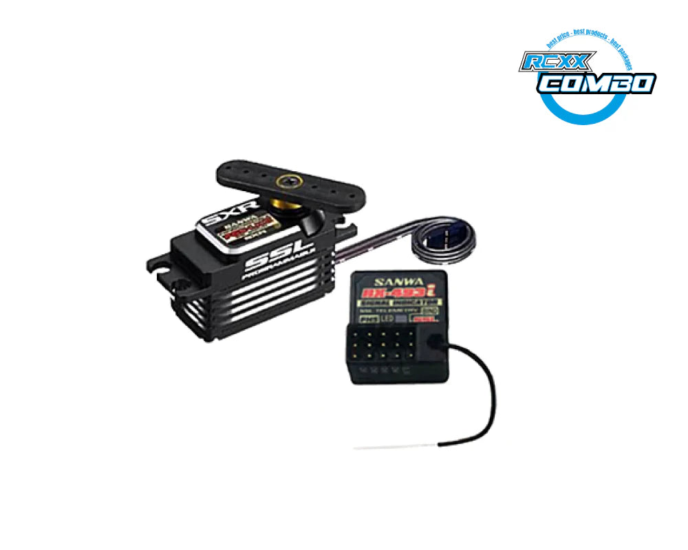 Sanwa Special Set RX-493i Receiver + PGS-LH2 Servo - 107A41376A-SLH - RCXX - RC Racing Shop | RC Models | Tuning & Spare Parts for Professionals