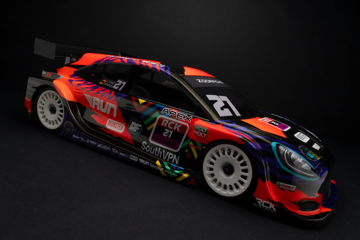 ZooRacing ZR-0027-07 - APEX - 1:10 190mm FWD Karosserie - 0.7mm REGULAR