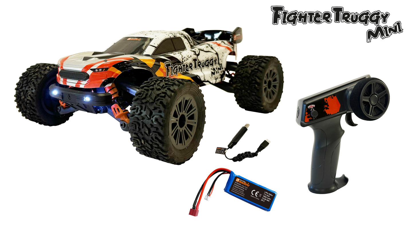 DF-Models FighterTruggy Mini 1:16 RTR - 17.3135 - RCXX - RC Racing Shop | RC Models | Tuning & Spare Parts for Professionals