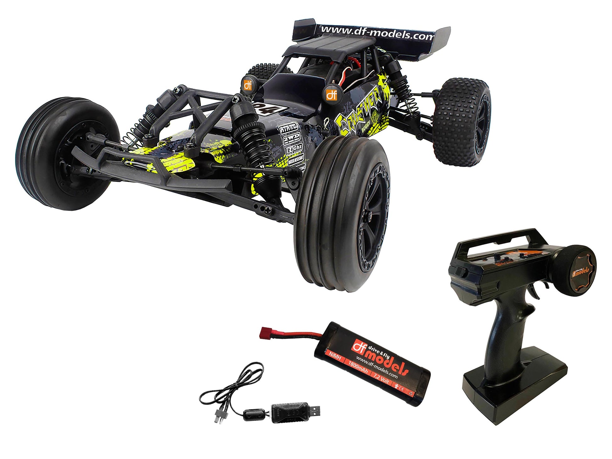 DF-Models Crusher Buggy V2 RTR 2WD - 17.3140 - RCXX - RC Racing Shop | RC Models | Tuning & Spare Parts for Professionals