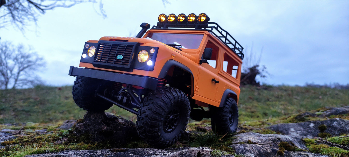 DF-Models Land Rover Defender D90 Crawler 1:12 RTR - RCXX - RC Racing Shop | RC Models | Tuning & Spare Parts for Professionals