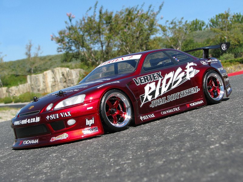 Vertex Ridge Toyota Soarer Body (200mm)
