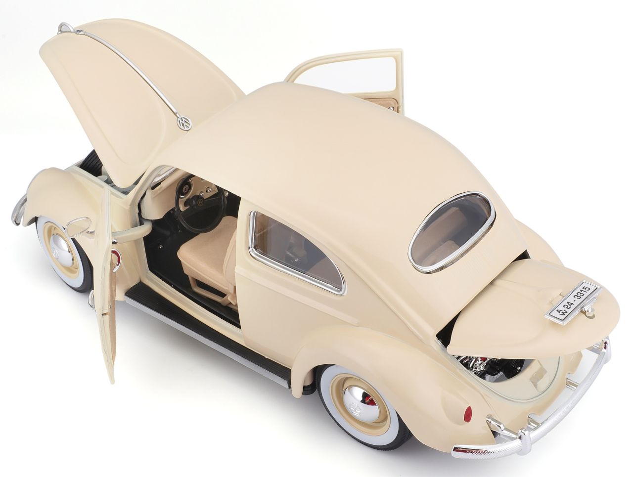 Volkswagen Käfer 1955 1/18 beige - RCXX - RC Racing Shop | RC Models | Tuning & Spare Parts for Professionals