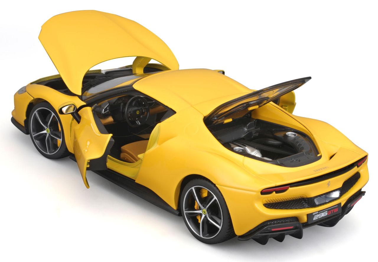 Ferrari R&P 296 GTB 1/18 gelb - RCXX - RC Racing Shop | RC Models | Tuning & Spare Parts for Professionals