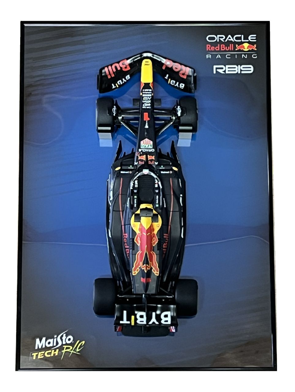 F1-Fotorahmen mit RB-Modell 1/10 #1 Verstappen - RCXX - RC Racing Shop | RC Models | Tuning & Spare Parts for Professionals
