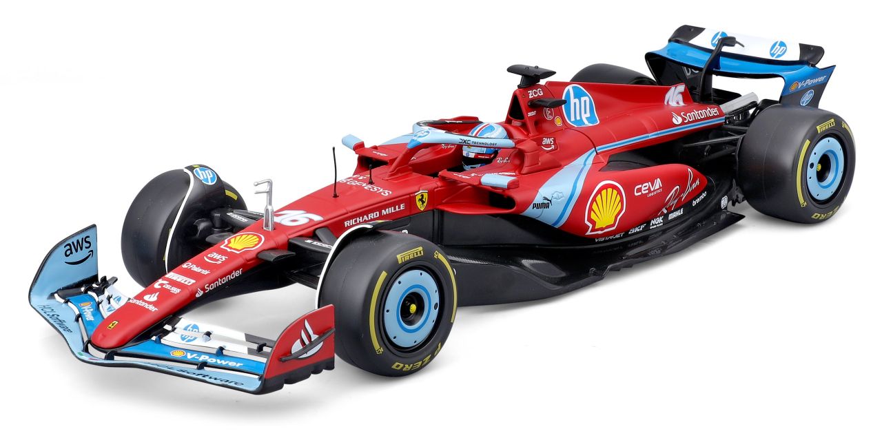 Ferrari SF-24 1/18 Leclerc 2024 Deluxe Version - RCXX - RC Racing Shop | RC Models | Tuning & Spare Parts for Professionals