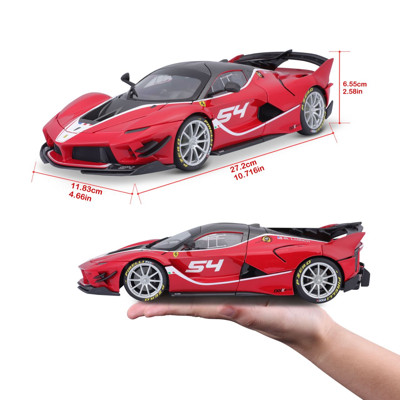 Ferrari Signature FXX-K EVO 1/18 rot - RCXX - RC Racing Shop | RC Models | Tuning & Spare Parts for Professionals
