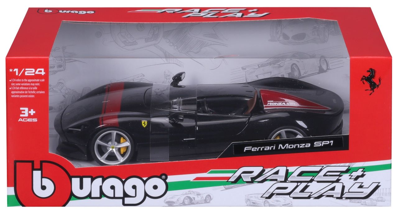 Ferrari Monza SP1 1/24 schwarz - RCXX - RC Racing Shop | RC Models | Tuning & Spare Parts for Professionals