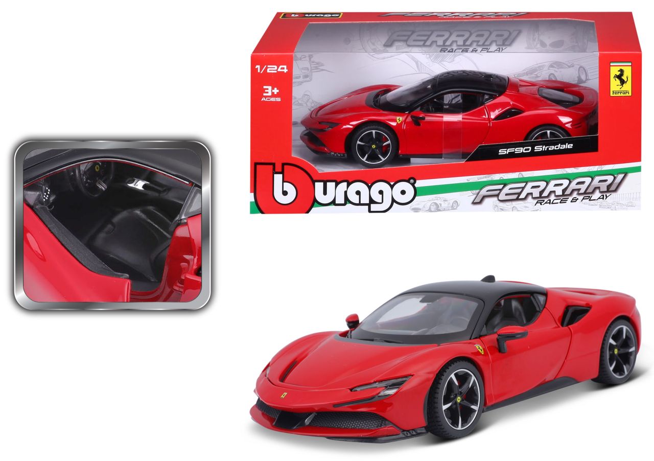 Ferrari R&P SF90 Stradale 1/24 rot - RCXX - RC Racing Shop | RC Models | Tuning & Spare Parts for Professionals