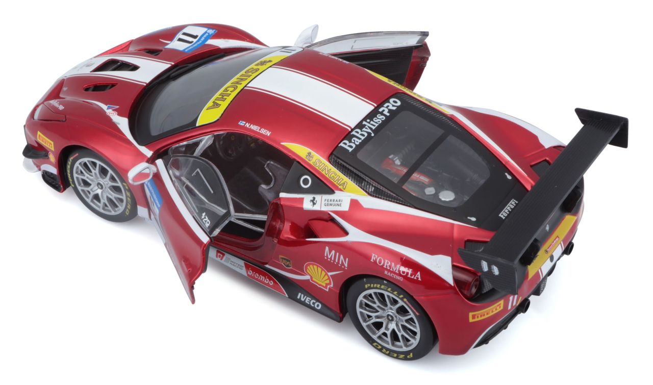Ferrari Racing Bausatz 488 Challenge 1/24 rot - RCXX - RC Racing Shop | RC Models | Tuning & Spare Parts for Professionals