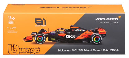 McLaren F1 Team MCL38 1/24 Piastri 2024 - RCXX - RC Racing Shop | RC Models | Tuning & Spare Parts for Professionals