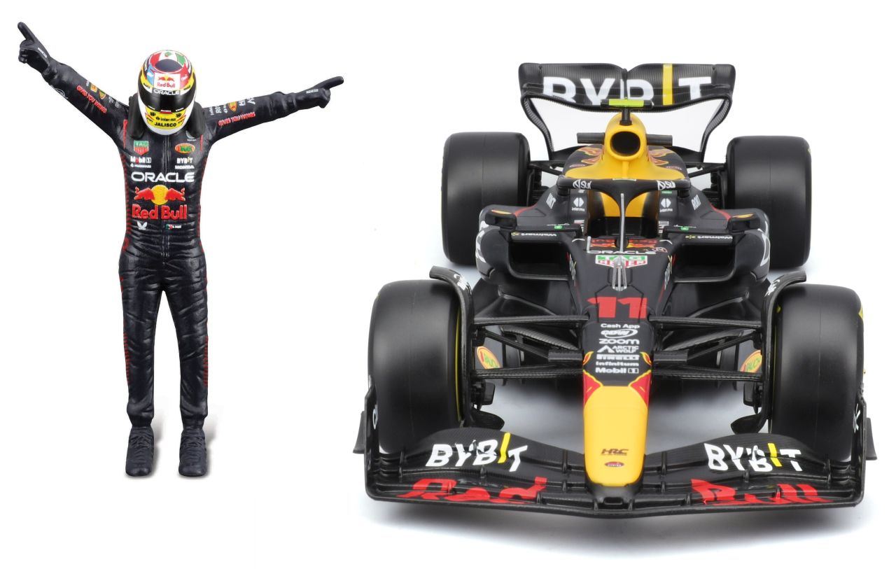 Red Bull F1 RB19 mit Figur 1/24 Pérez 2023 - RCXX - RC Racing Shop | RC Models | Tuning & Spare Parts for Professionals