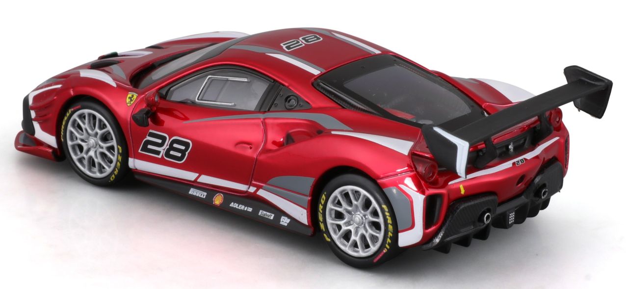 Ferrari Racing 488 Challenge Evo 2020 1/43 rot - RCXX - RC Racing Shop | RC Models | Tuning & Spare Parts for Professionals