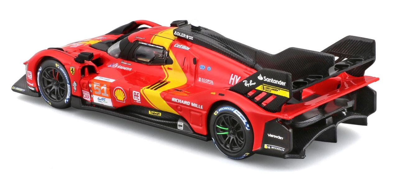 Ferrari Racing 499P LMH 2023 1/43 rot - RCXX - RC Racing Shop | RC Models | Tuning & Spare Parts for Professionals