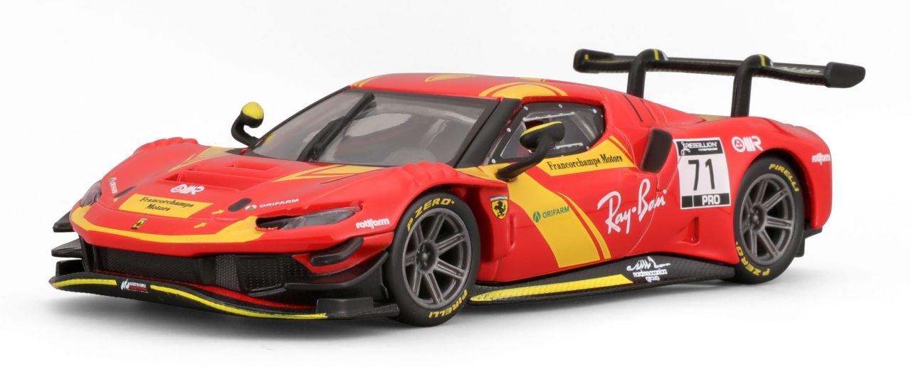 Ferrari Racing 296 GT3 2023 1/43 rot - RCXX - RC Racing Shop | RC Models | Tuning & Spare Parts for Professionals