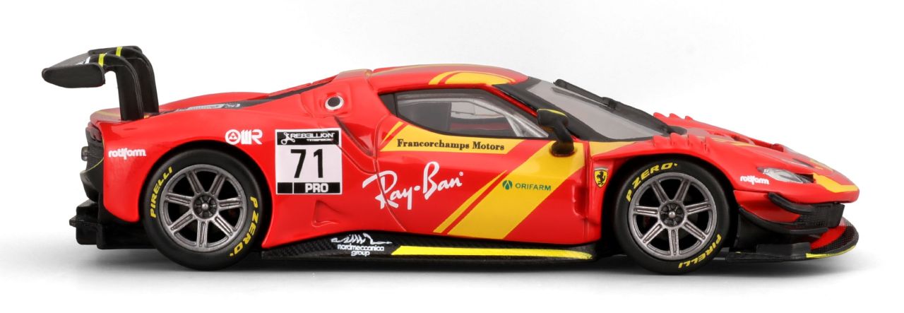 Ferrari Racing 296 GT3 2023 1/43 rot - RCXX - RC Racing Shop | RC Models | Tuning & Spare Parts for Professionals