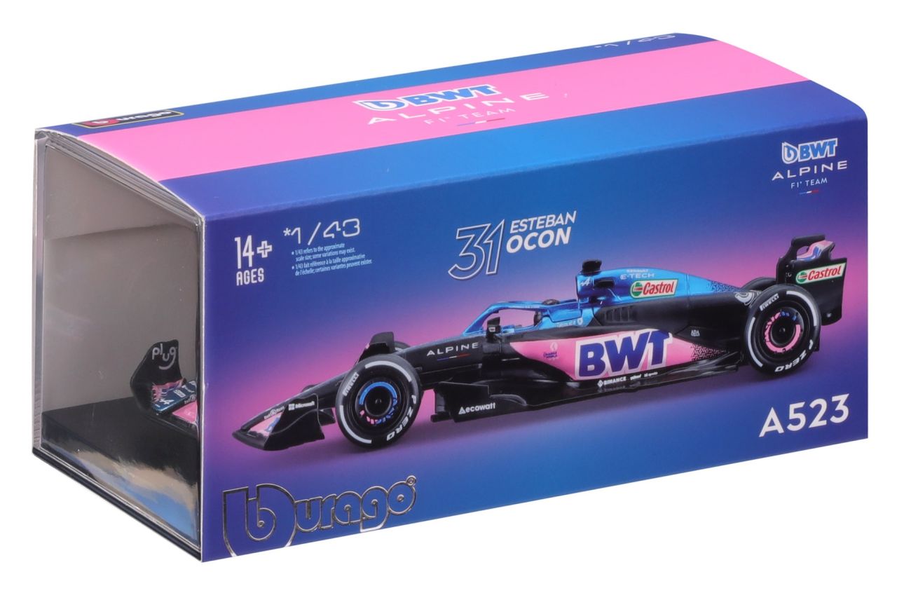 BWT Alpine F1 Team A523 1/43 Ocon 2023 - RCXX - RC Racing Shop | RC Models | Tuning & Spare Parts for Professionals