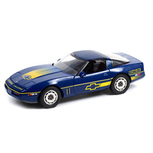Chevrolet Corvette C4 de 1988 – Bleu / Jaune 1/18 - 13597