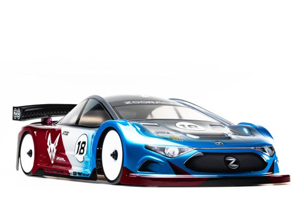 ZooRacing ZR-0018-04 - Jackal - 1:10 Tourenwagen Karosserie - 0.4mm AIRLITE