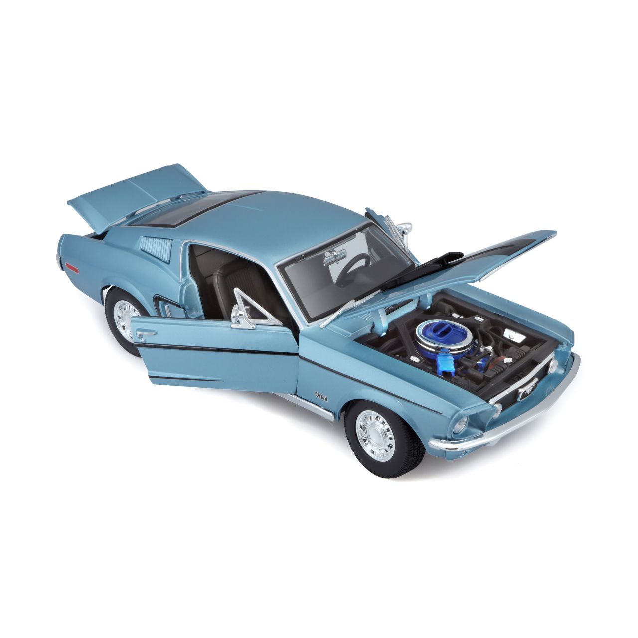 Ford Mustang GT Cobra 1968 blau 1/18 - RCXX - RC Racing Shop | RC Models | Tuning & Spare Parts for Professionals