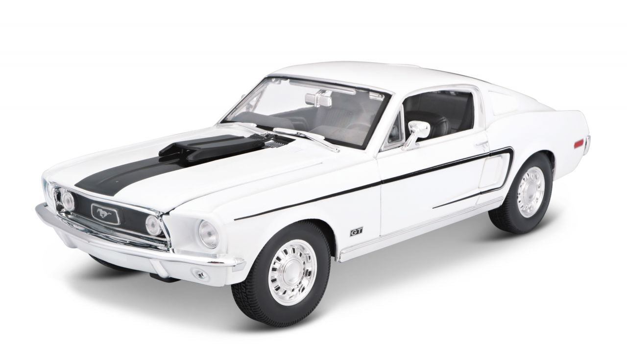 Ford Mustang GT Cobra 1968 weiss 1/18 - RCXX - RC Racing Shop | RC Models | Tuning & Spare Parts for Professionals