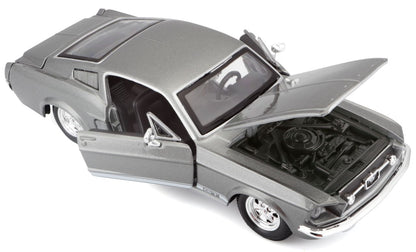 Ford Mustang GT 1967 grau 1/24 - RCXX - RC Racing Shop | RC Models | Tuning & Spare Parts for Professionals