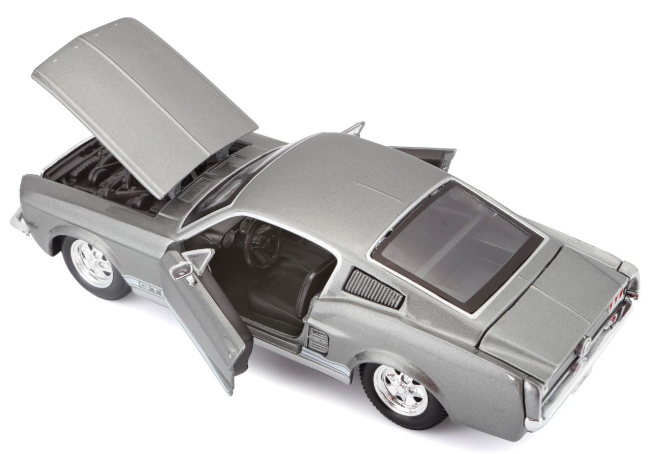 Ford Mustang GT 1967 grau 1/24 - RCXX - RC Racing Shop | RC Models | Tuning & Spare Parts for Professionals