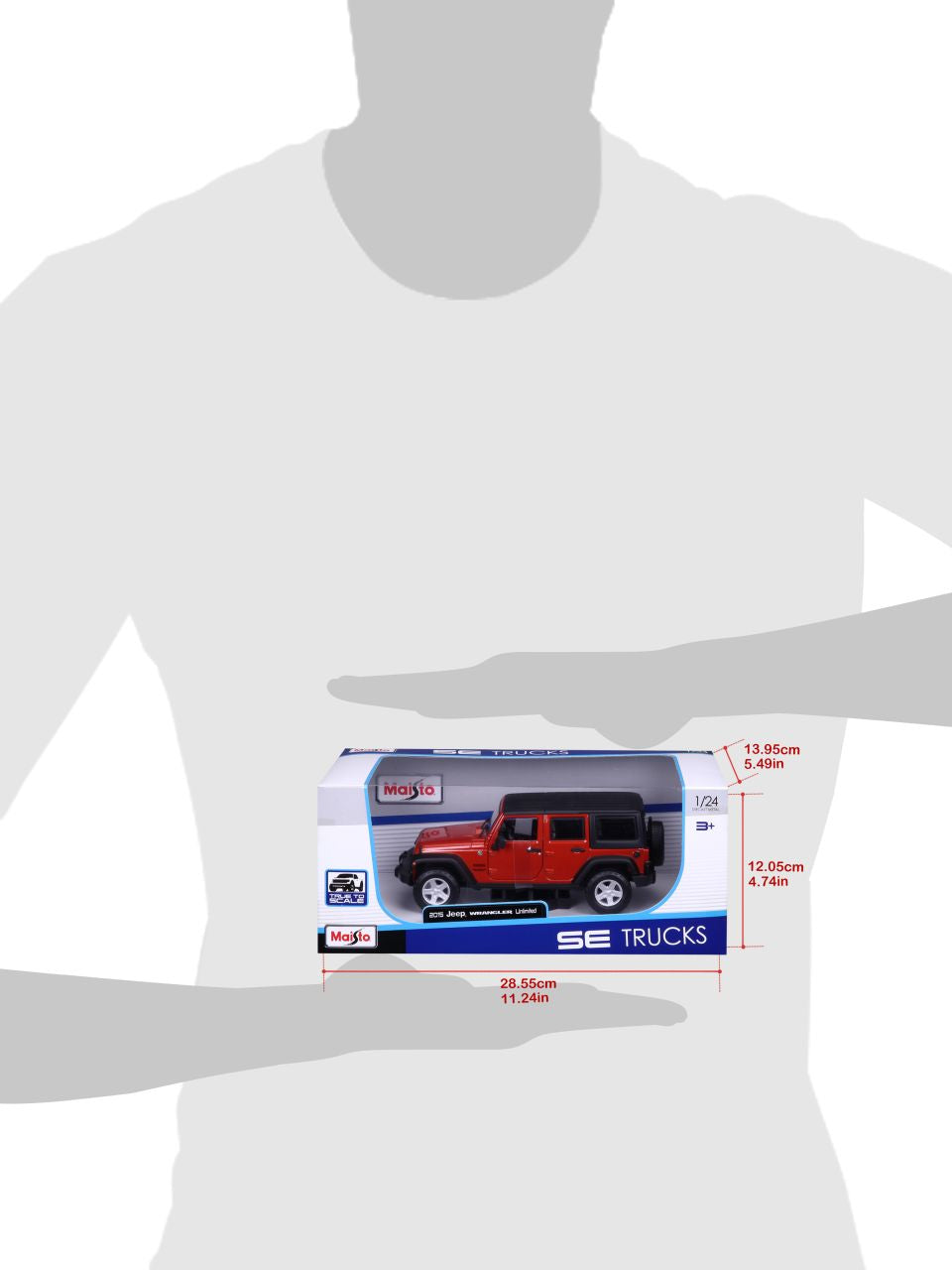 Jeep Wrangler Unlimited 2015 1/24 orange - RCXX - RC Racing Shop | RC Models | Tuning & Spare Parts for Professionals