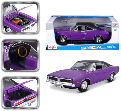 Dodge Charger R/T 1969 1/18 violett - RCXX - RC Racing Shop | RC Models | Tuning & Spare Parts for Professionals