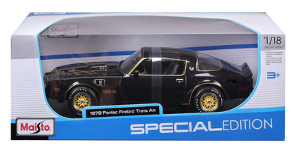 Pontiac Firebird Trans Am 1978 1/18 schwarz - RCXX - RC Racing Shop | RC Models | Tuning & Spare Parts for Professionals