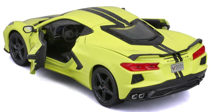 Chevrolet Corvette Stingray Coupe 2020 gelb 1/24 - RCXX - RC Racing Shop | RC Models | Tuning & Spare Parts for Professionals